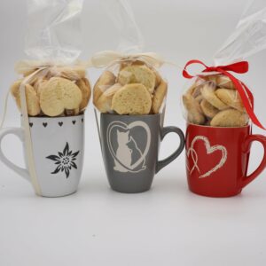 Tazza con biscotti artigianali Il Timbro del Gusto