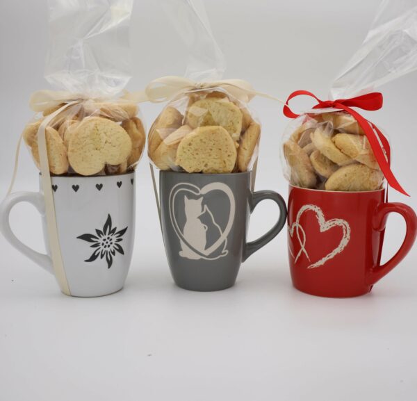 Tazza con biscotti artigianali Il Timbro del Gusto